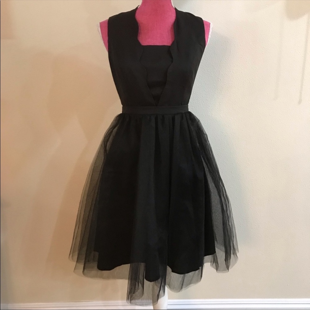 ModCloth little back dress tutu tulle nwot - Picture 5 of 5